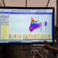 Per Computer wird alles gemessen, gesteuert, gemanaged. Das so hergestellte Gemüse (bio) ist allerdings zu teuer für den lokalen Markt. Hier produziert man für den Export, über die Neue Seidenstrasse, nach Russland, Kasachstan, Kirgistan…