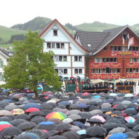 Unter der Linde fanden Versammlungen statt und wurde Gericht gehalten. Unter Linden seien weichere Strafen verhängt worden als unter harten Eichen. So ist es nicht verwunderlich, dass zum Beispiel auf dem Landsgemeindeplatz in Appenzell eine Gerichtslinde steht und keine -eiche.