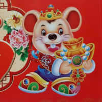 Die Tiere sind alle entweder Yin (die, mit einer geraden Zahl Zehen pro Fuss) oder Yang (die, mit einer ungeraden Zahl Zehen pro Fuss). Nur die Ratte hat Vorderpfoten mit 4 und Hinterpfoten mit 5 Zehen. So trifft bei ihr Yin auf Yang und mit ihr fängt das Neue an. 2020 ist das Jahr der Metall-Ratte.