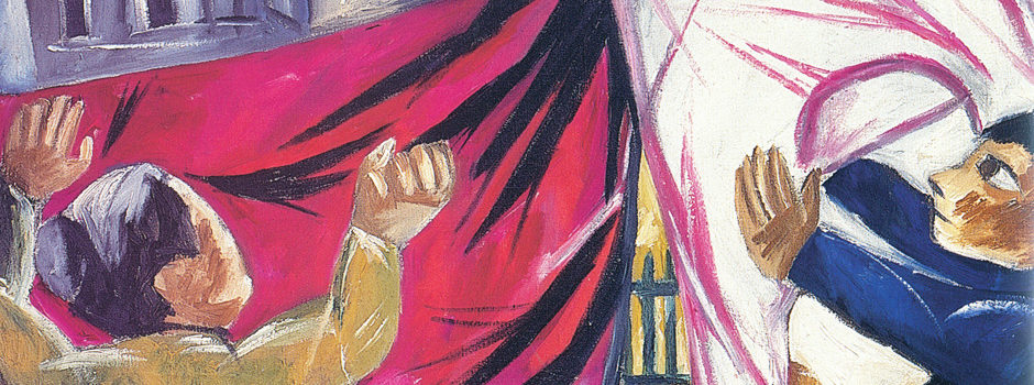 Bildteil von Natalia Goncharovas Wäscherinnen